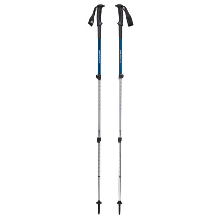 Bastones de senderismo Black Diamond Trail Sport 3 Trek Poles azul Kingfisher