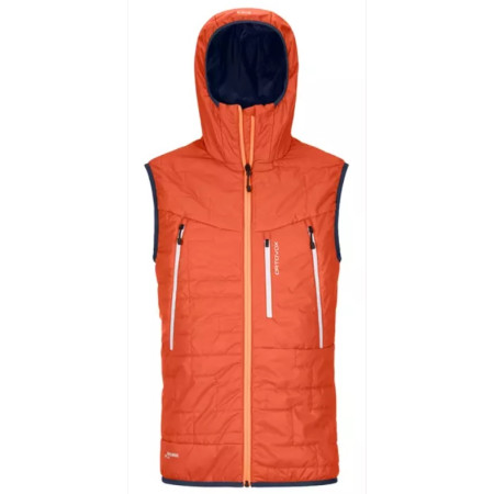 Chaleco de hombre Ortovox Piz Boe Vest Orange naranja orange