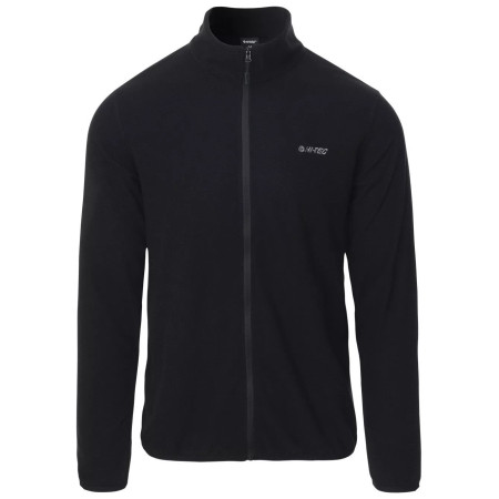 Sudadera de hombre Hi-Tec Damis II Full Zip negro BLACK
