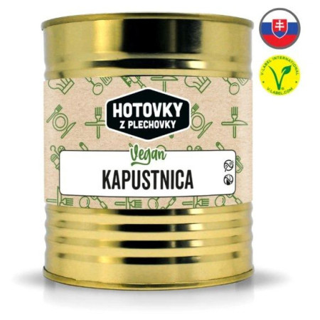 Sopa Hotovky z plechovky Sopa de col VEGANA 800 g
