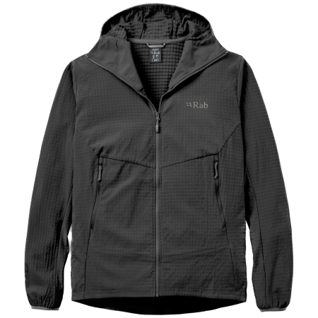 Sudadera de hombre Rab Quantra Pro Hoody negro