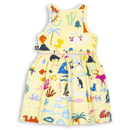 Vestido para niños Wouki Suna Yellow