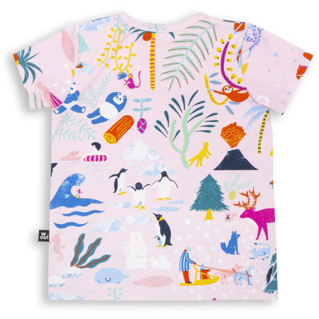 Camiseta para niños Wouki Sora Pink