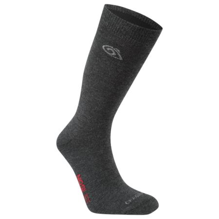 Calcetines Craghoppers NosiLife Travel Wool Socks gris oscuro DarkIron