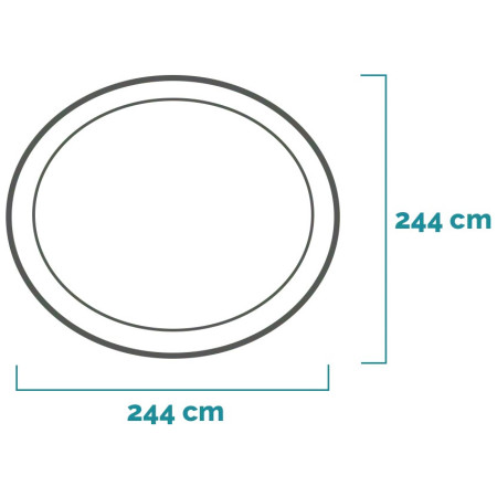 Piscina Intex Easy Set 244x61 cm
