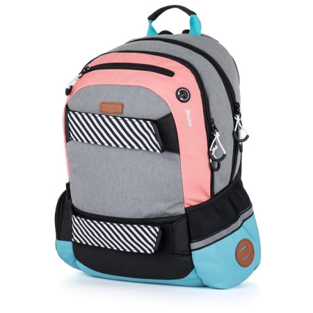 Mochila Oxybag OXY Sport gris streps