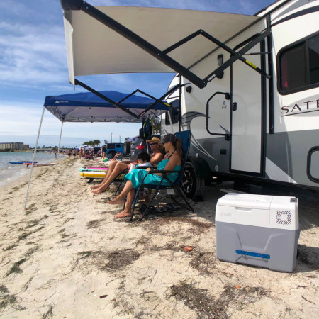 Nevera compresor GoSun Chill 40l nevera portátil con refrigeración periférica