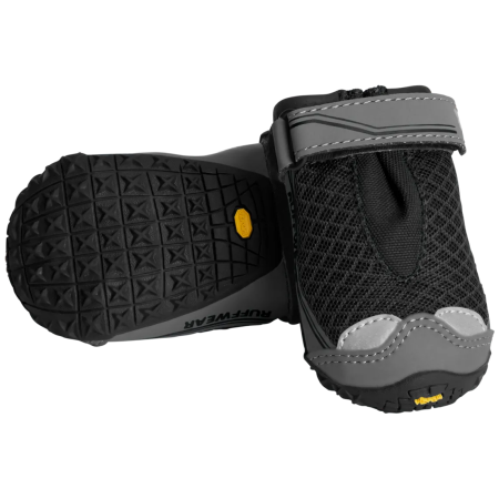 Zapatos para perro Ruffwear Grip Trex™ Pairs negro Obsidian Black