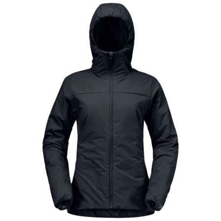 Chaqueta de invierno para mujer Norrona femund thermo60 Zip Hood negro Caviar Black