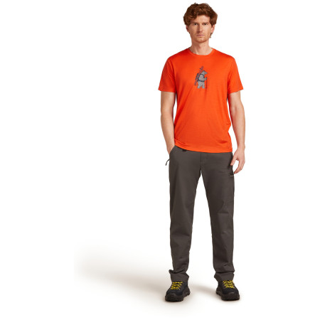 Camiseta de hombre Icebreaker Men Merino 150 Tech Lite Bear Tour