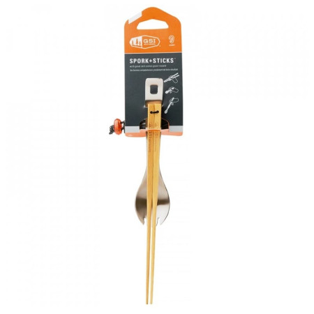 Cuchara-tenedor GSI Outdoors Glacier Stainless Spork & Sticks