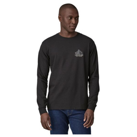 Camiseta de hombre Patagonia M's L/S Chouinard Crest Responsibili-Tee