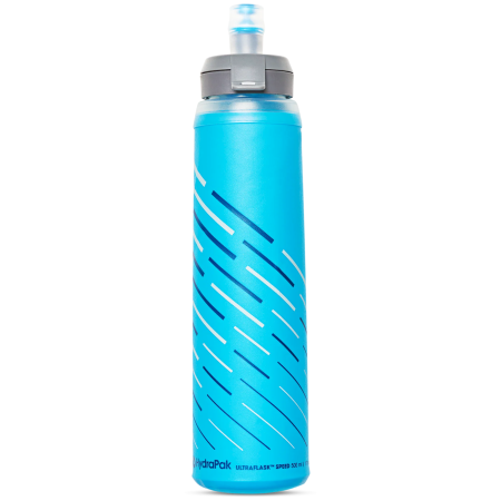 Botella plegable Hydrapak Ultraflask Speed 500ml azul Malibu Blue