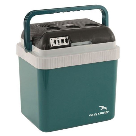 Caja de refrigeración Easy Camp Chilly 12V/230V Coolbox 24L negro/verde Petrol Blue