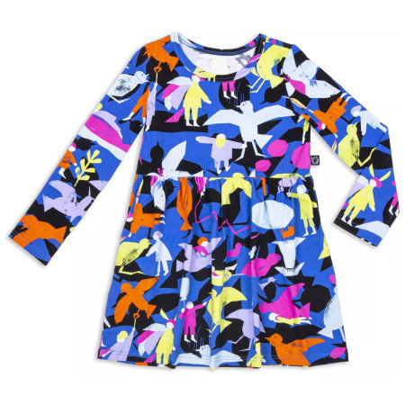 Vestido para niños Wouki Himawari Magenta
