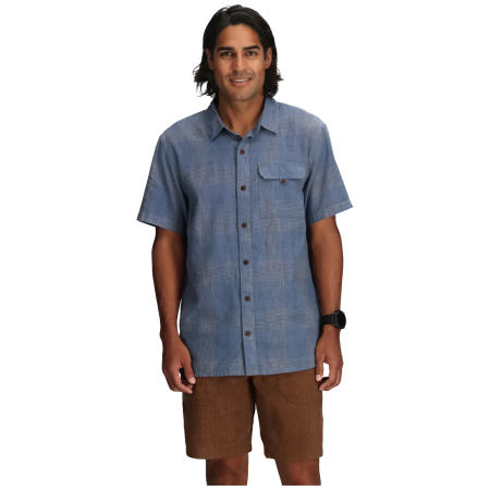 Camisa de hombre Roayal Robins Hempline Spaced S/S