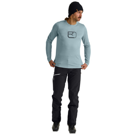 Camiseta de hombre Ortovox 150 Cool Mtn Silhouette Ls Men's
