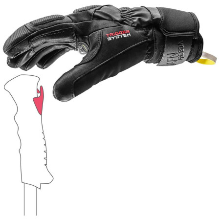 Guantes de esquí Leki Griffin Tune 3D Boa