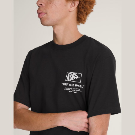 Camiseta de hombre Vans Stacked Hi SS Tee