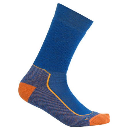 Calcetines de hombre Icebreaker M Hike+ Medium Crew azul Lazurite/Solar/Earth