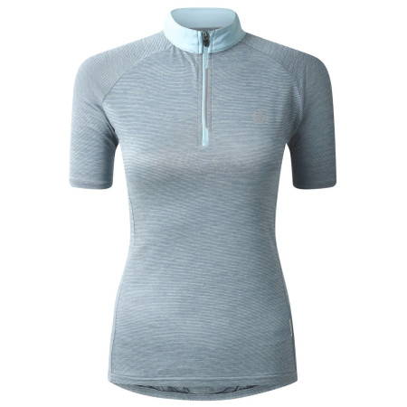 Maillot de ciclismo para mujer Dare 2b Pedal To Jersey gris Element Grey