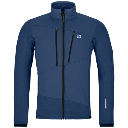 Sudadera de hombre Ortovox Fleece Grid Jacket M