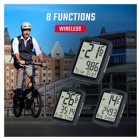 Ciclocomputador Sigma BC 8.0 WL ATS