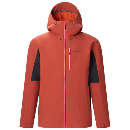 Chaqueta impermeable para hombre Regatta Birchdale II naranja/negro BurntHen/Blk