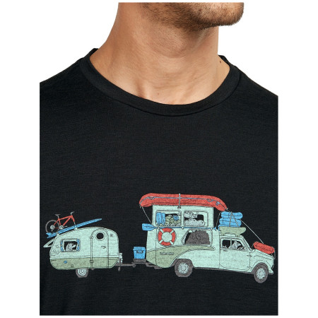Camiseta de hombre Icebreaker Men Merino 150 Tech Lite SS Tee Transportage