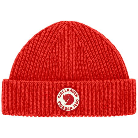 Gorro de invierno Fjällräven 1960 Lite Logo Hat rojo True Red