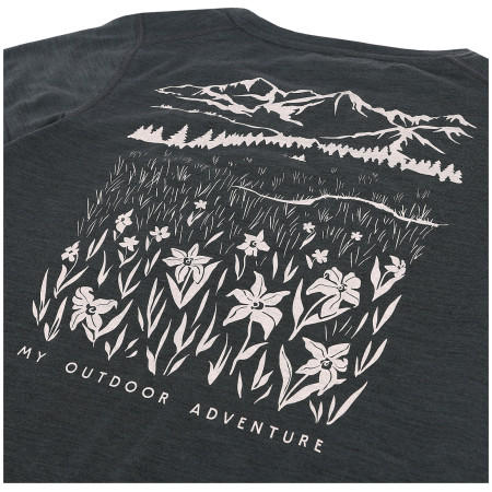 Camiseta de mujer MOOA Merino Lyolite Horizon 150 Comfy