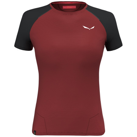 Camiseta de mujer Salewa Pedroc Ptc Delta W T-Shirt rojo 1571 - syrah/0910