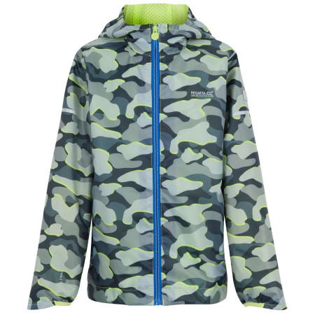 Chaqueta para niños Regatta Printed Lever II DkStrCamGr verde DkStrCamGr