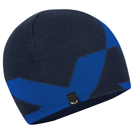 Gorro Salewa PURE REVERSIBLE AM BEANIE azul 3961 - navy blazer/8620