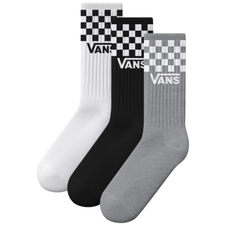 Calcetines Vans Classic Check Crew negro/blanco CHECKERBOARD Black/White