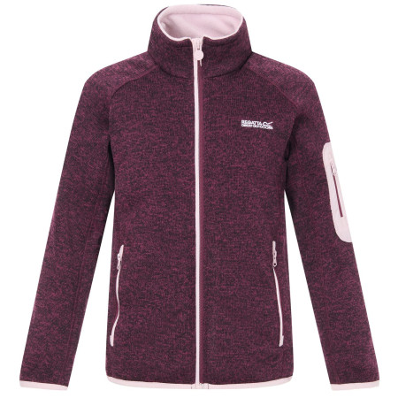 Sudadera para niños Regatta Junior Newhill Fig Powder Lilac rojo FigPowLilac