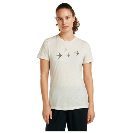 Camiseta de mujer Icebreaker Women Merino 150 Tech Lite SS Tee Bird Transit
