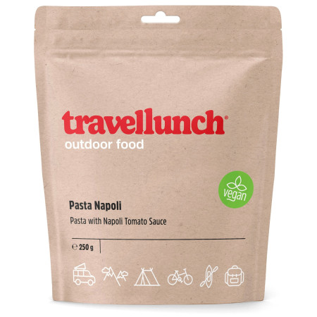 Comida deshidratada Travellunch Pasta Napoli vegetariana 250 g