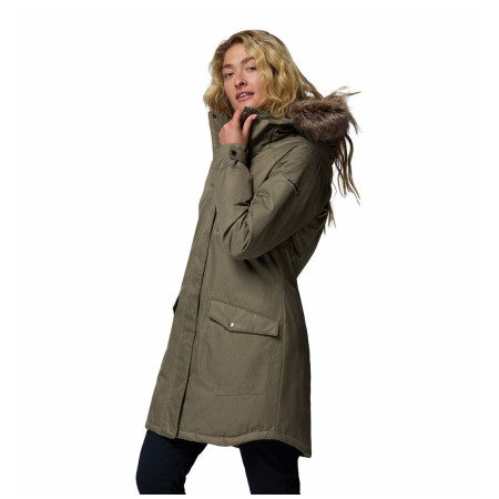 Chaqueta de invierno para mujer Columbia Suttle Mountain™ Long Insulated Jacket
