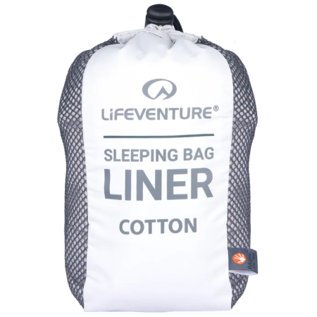Forro para saco de dormir LifeVenture Cotton Sleeping Bag Liner, Mummy