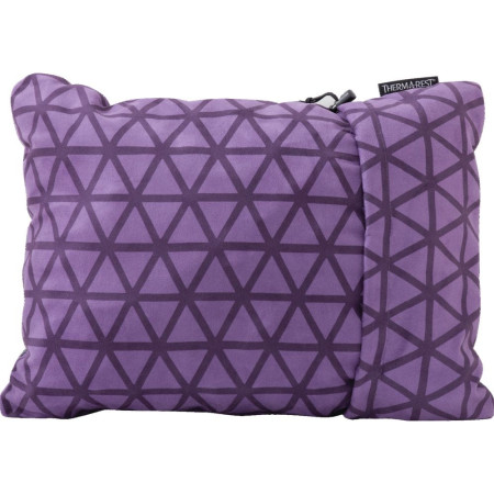 Almohada Therm-a-Rest Compressible Pillow, Large violeta Amethyst