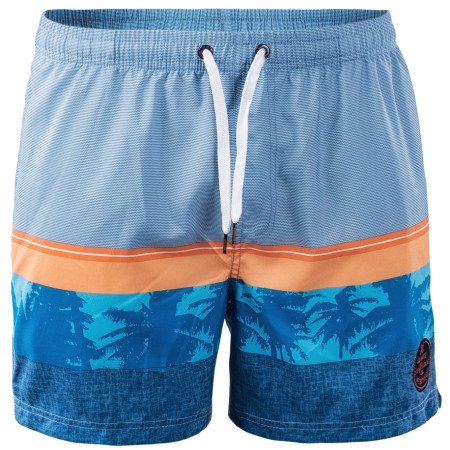 Bañador de hombre Aquawave Palawan azul Blue/Orange/PalmPrint