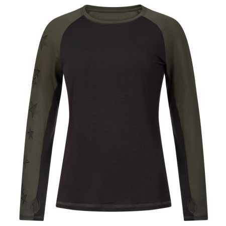 Camiseta de mujer Rafiki Zenith W verde/negro raven/tarmac