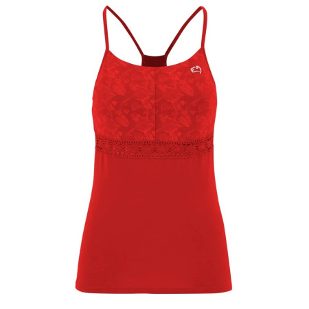 Camiseta sin mangas para mujer E9 Stefy rojo Tomato