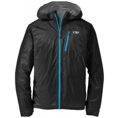 Chaqueta de hombre Outdoor Research Helium II (black) negro Black/Hydro