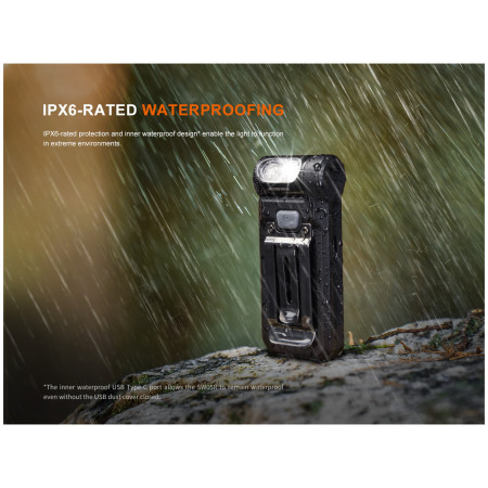 Linterna de bolsillo Fenix SW05R-RED