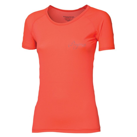 Camiseta funcional de mujer Progress NKRZ 45OA naranja Salmon