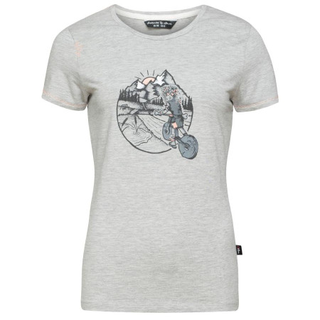 Camiseta de mujer Chillaz Saile Homo Mons Velo gris claro grey melange