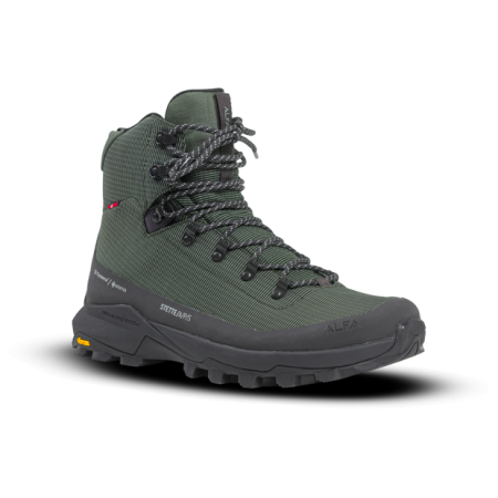 Calzado de senderismo para hombre Alfa Stette A/P/S GTX M verde oscuro