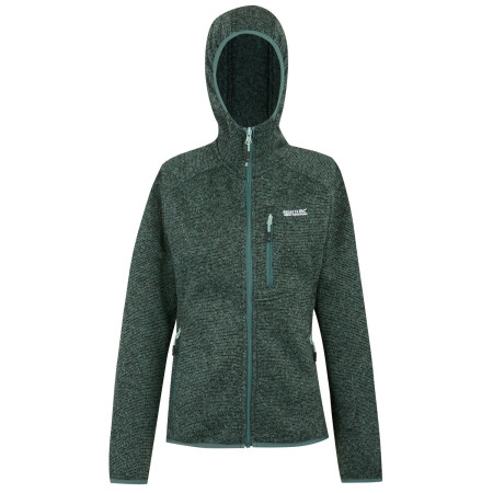 Sudadera de mujer Regatta Women’s Hooded Newhill verde Green Haze